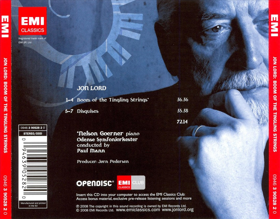 Jon Lord: Boom of the Tingling Strings cover art