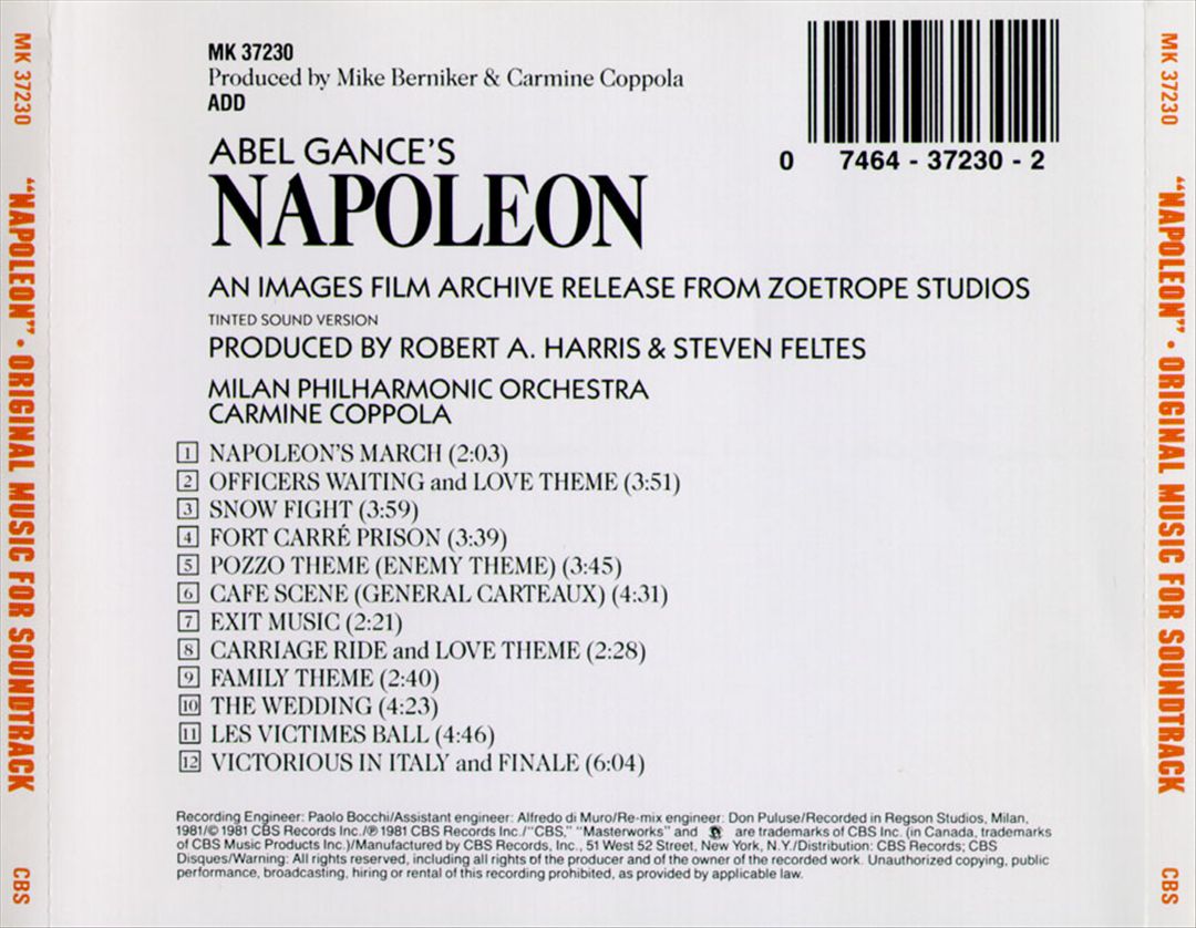 Napoleon [1981] cover art