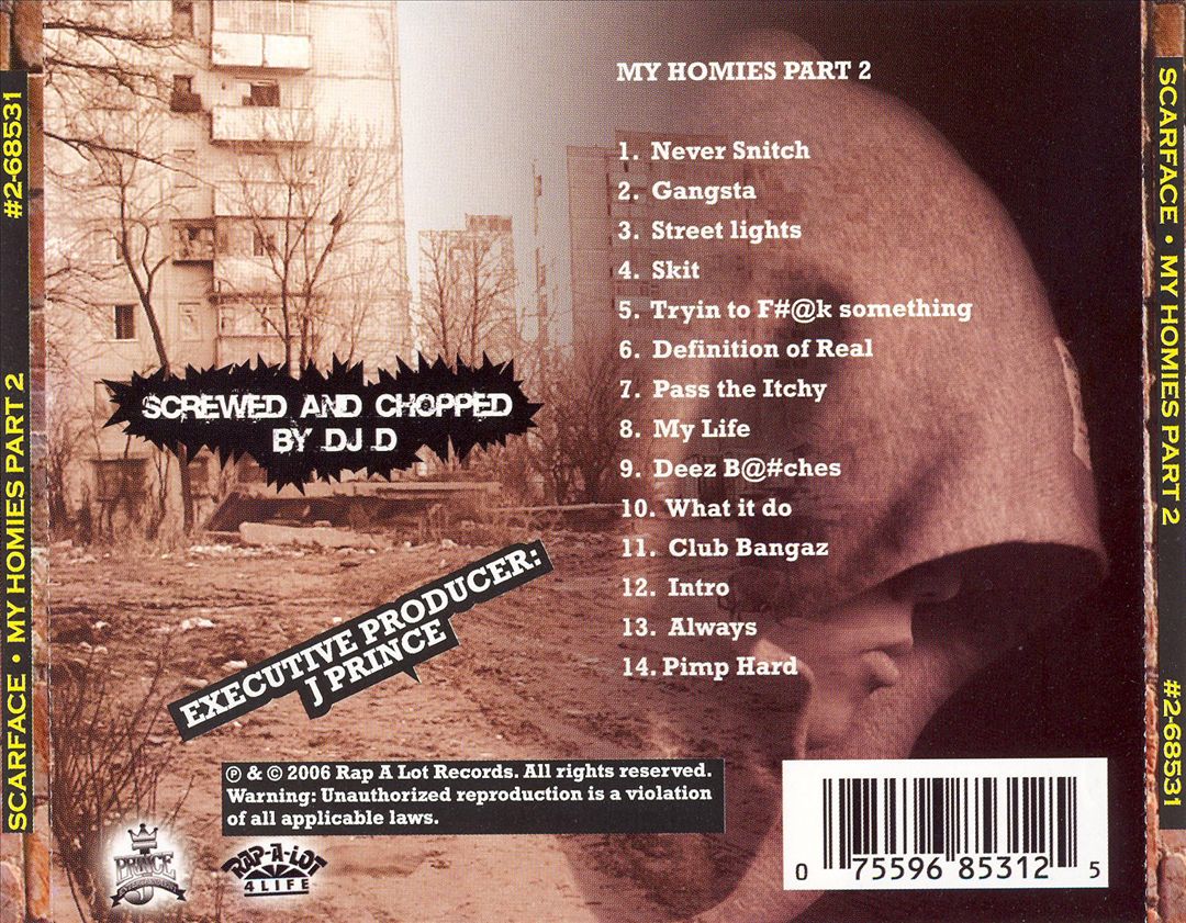 My Homies, Pt. 2 [Chopped & Screwed] cover art
