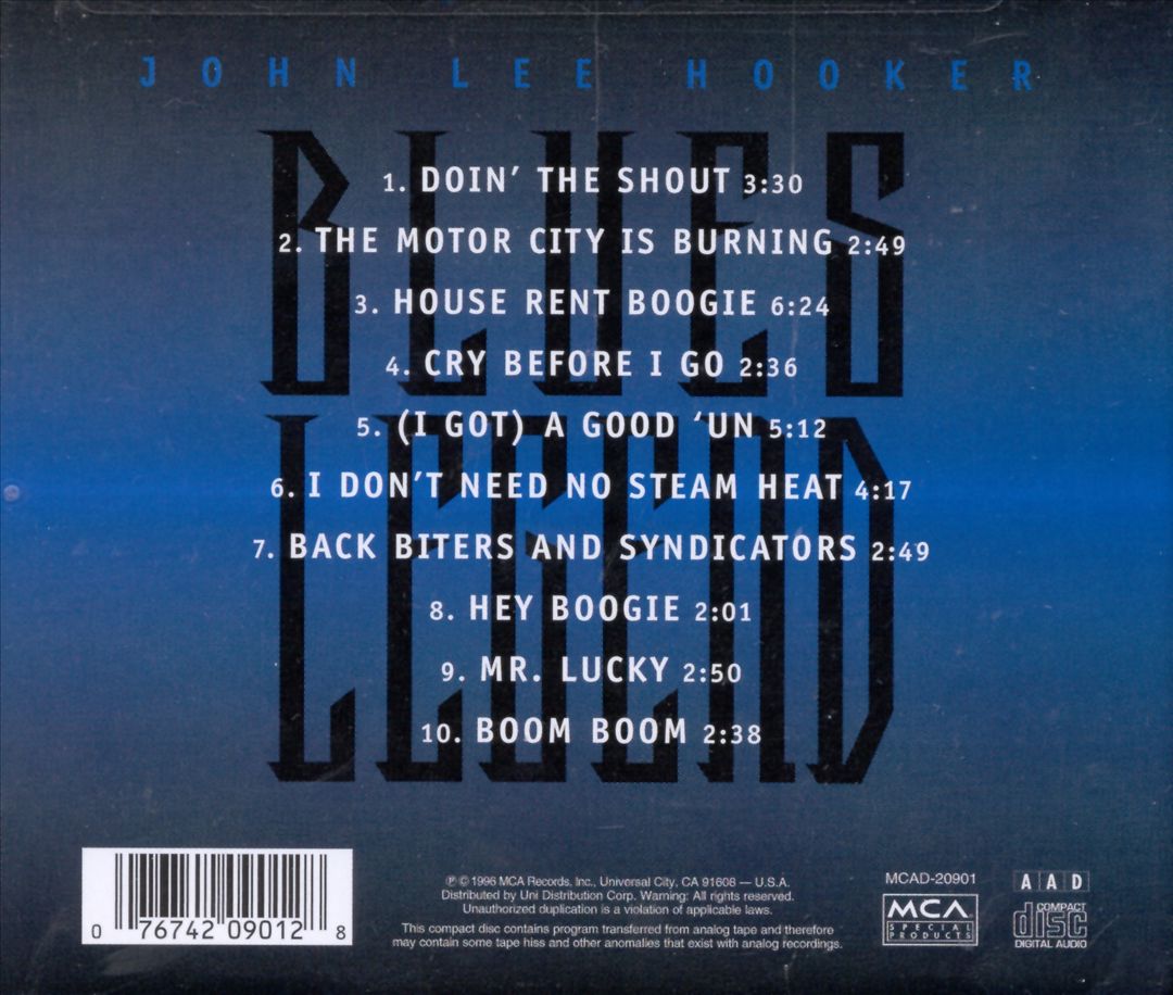 Blues Legend [Universal] cover art