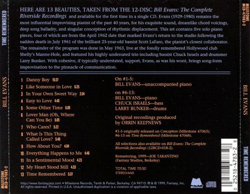 Time Remembered cover art