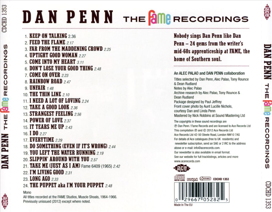 Fame Recordings cover art