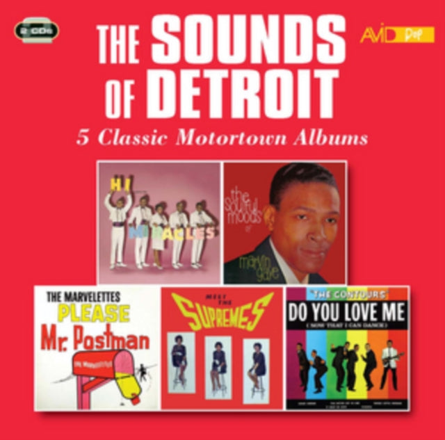 Sounds of Detroit: 5 Classic Motown Albums cover art