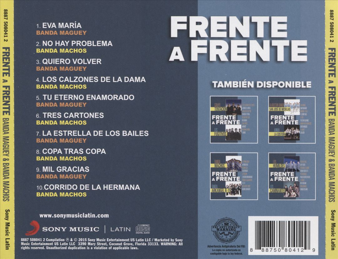 Frente a Frente cover art
