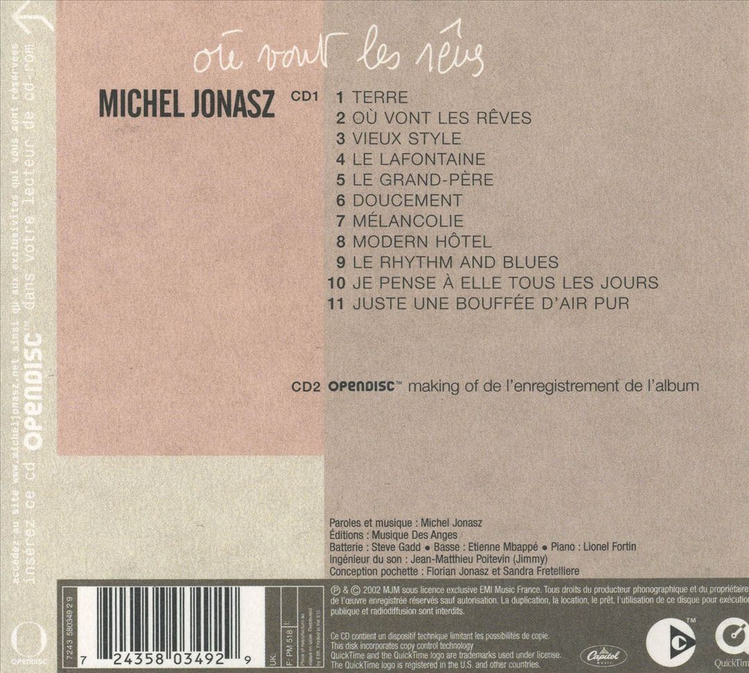Où Vont Les Rêves ? cover art