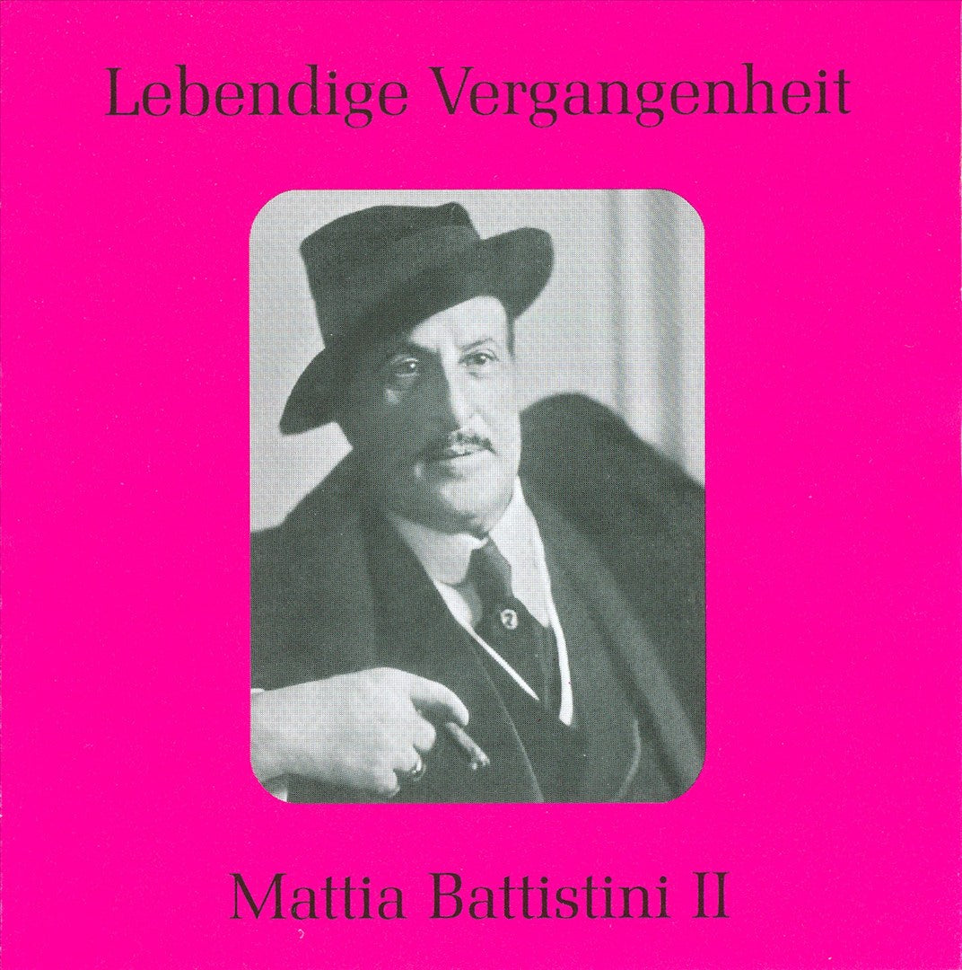 Lebendige Vergangenheit: Mattia Battistini, Vol. 2 cover art