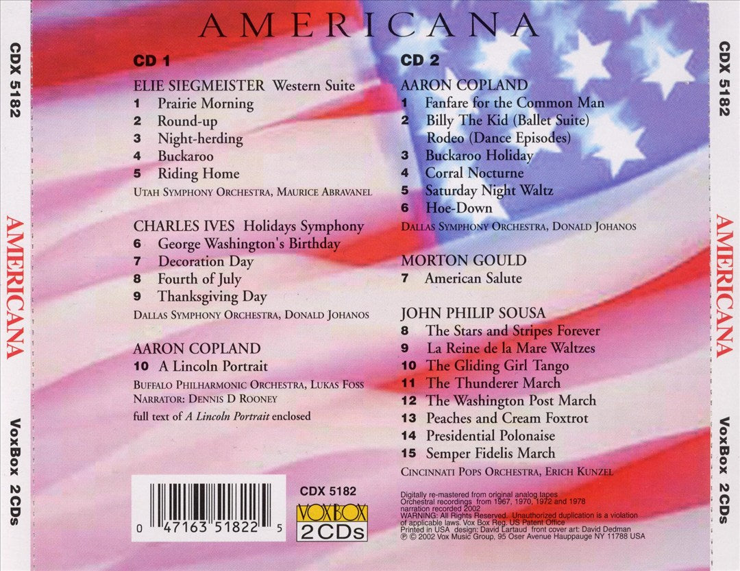 Americana cover art