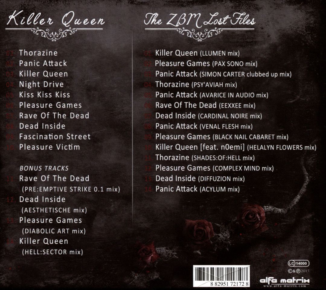 Killer Queen cover art