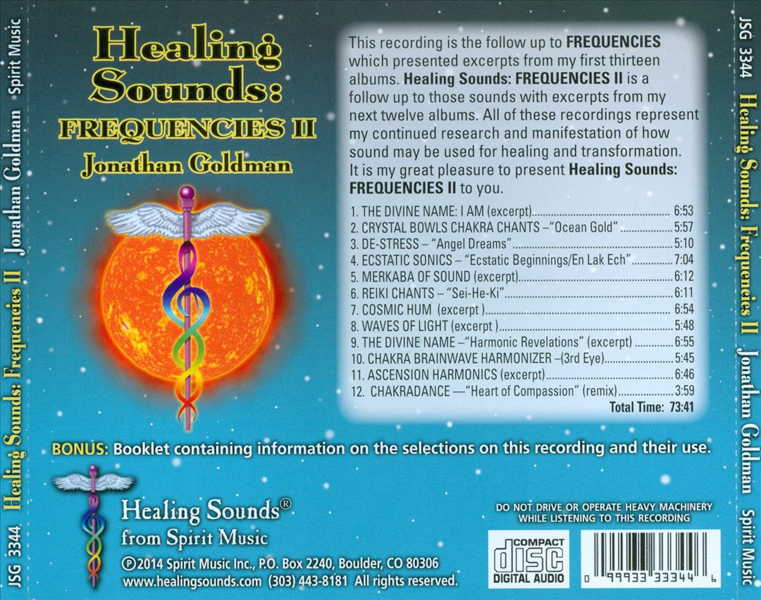 Healing Sounds: Frequencies, Vol. 2 cover art