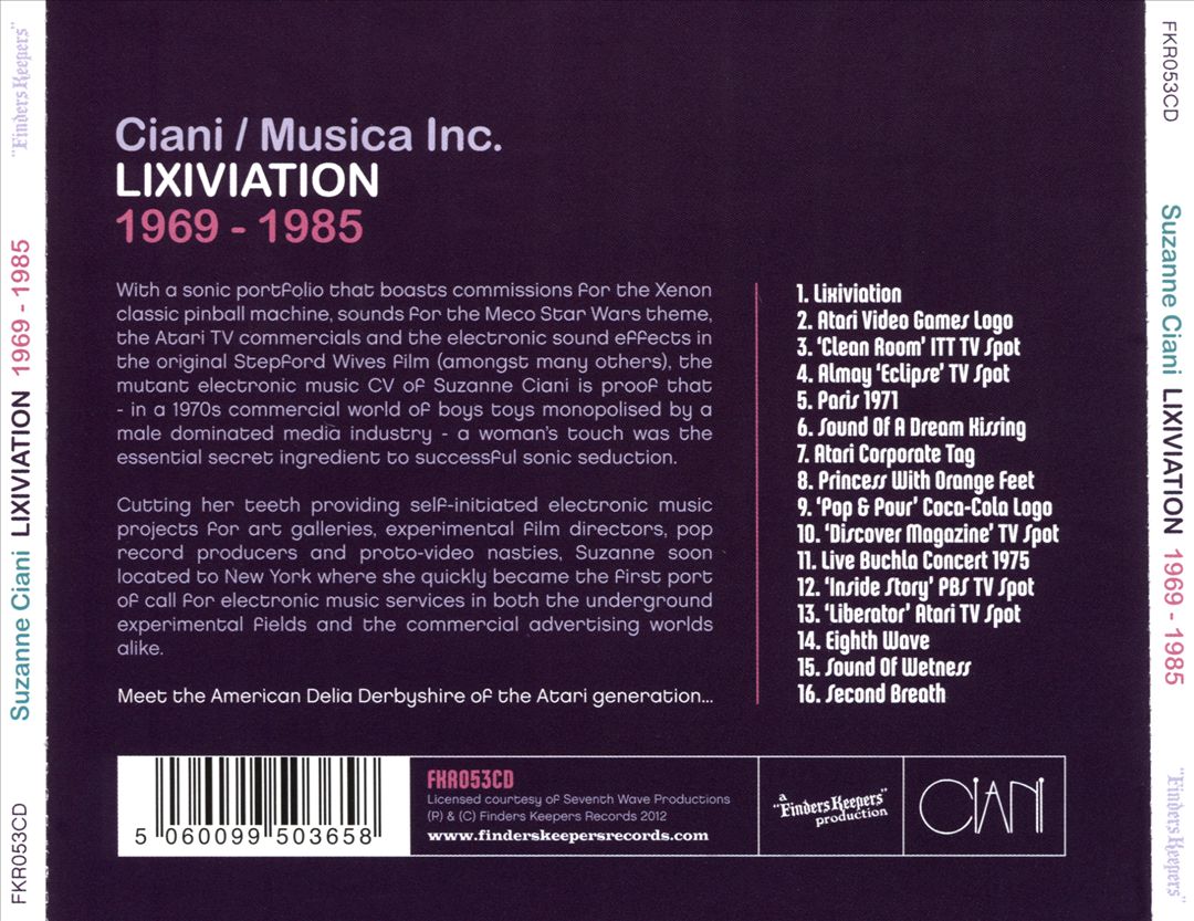 Lixiviation 1969-1985 cover art