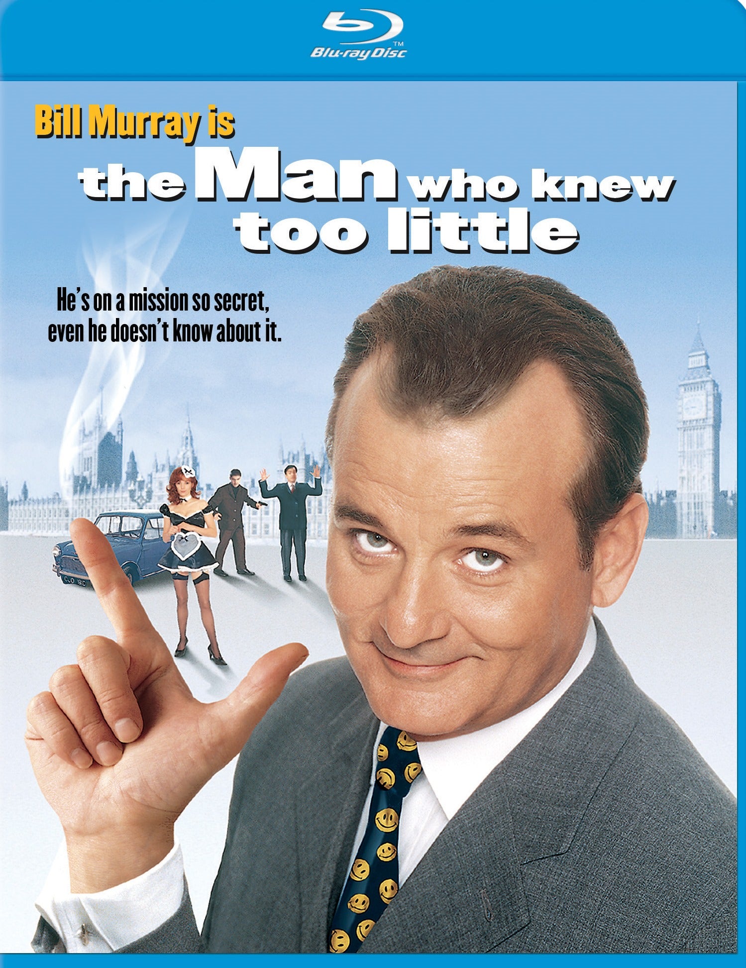 Man Who Knew Too Little [Blu-ray] cover art