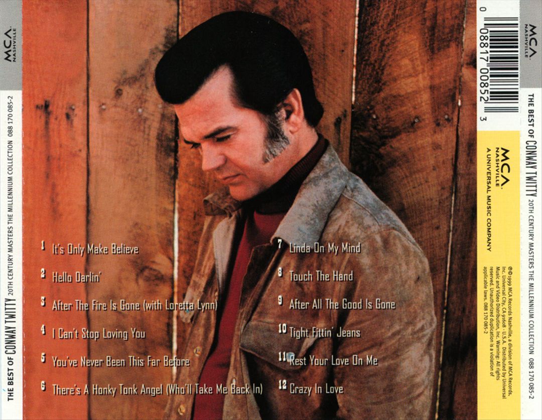 20th Century Masters - The Millennium Collection: The Best of Conway Twitty cover art