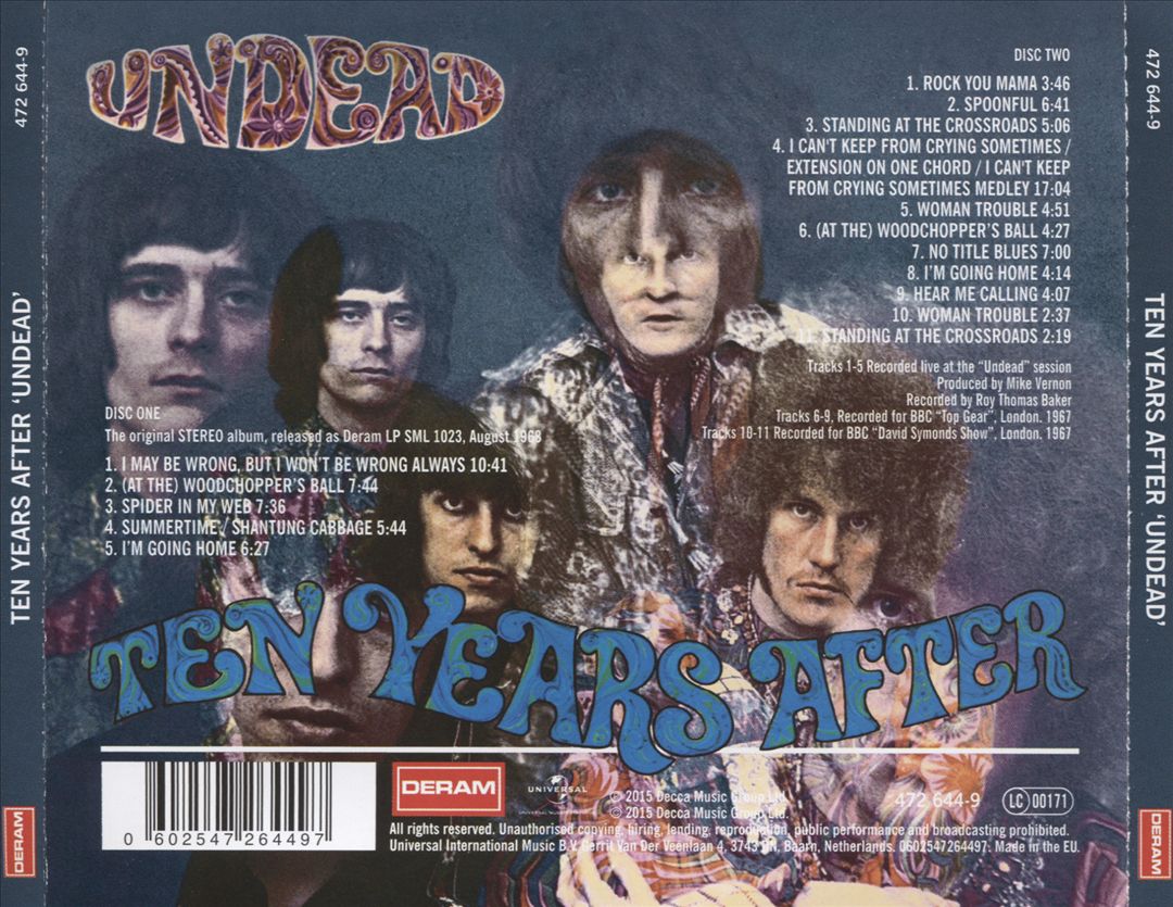 Undead [Deluxe Edition] [2 CD] cover art