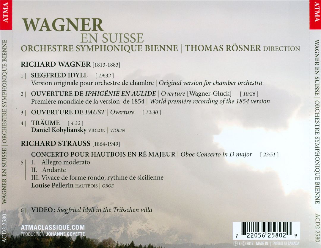 Wagner en Suisse cover art