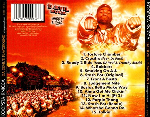 Da Devil's Playground: Underground Solo cover art