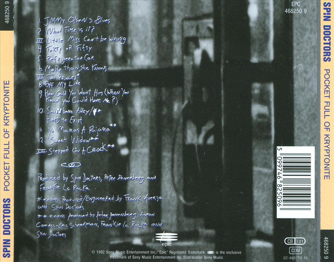 Pocket Full of Kryptonite [Import] cover art