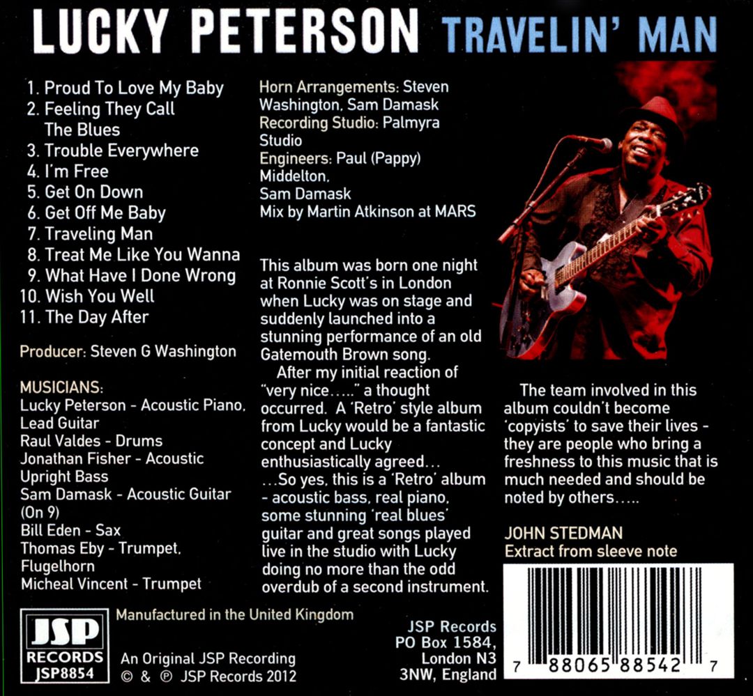 Travelin' Man cover art