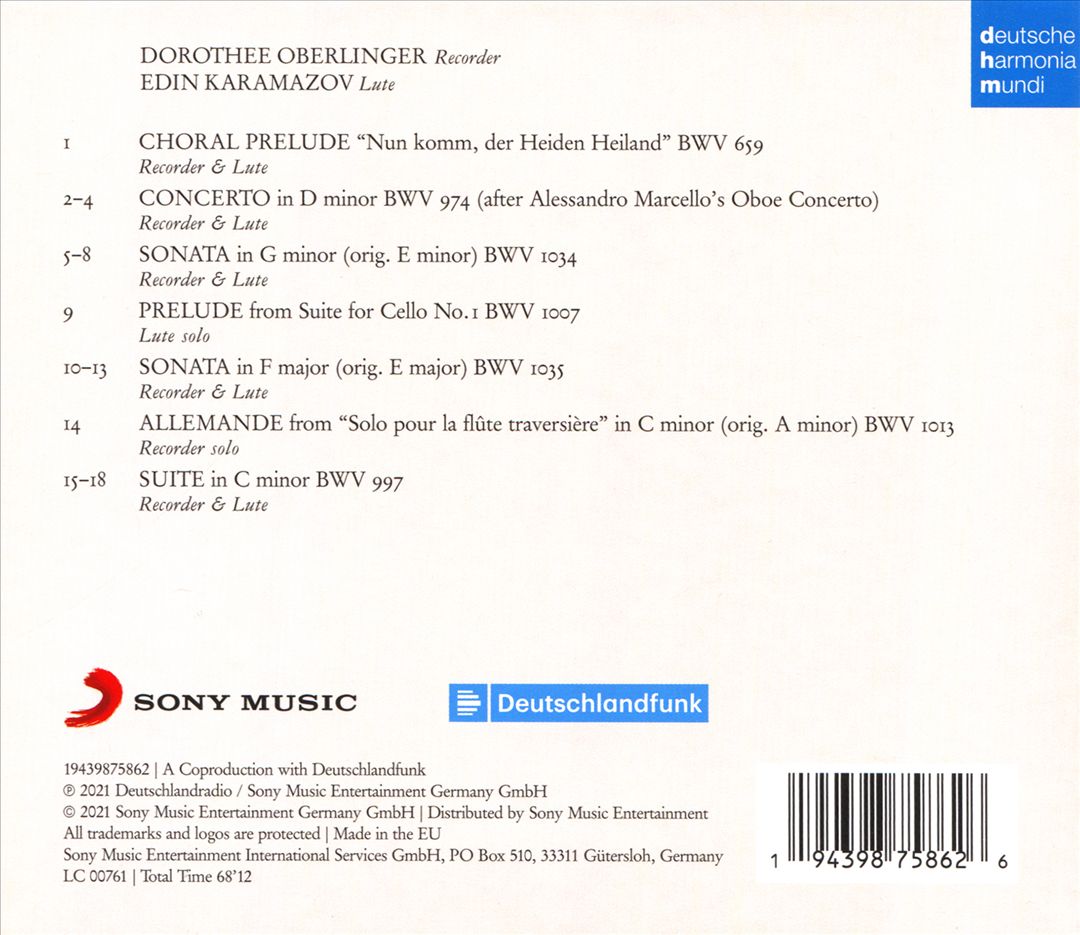 Dialoge: Johann Sebastian Bach cover art
