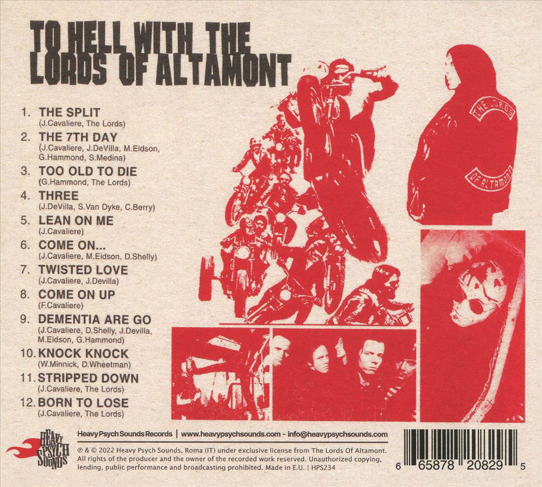 To Hell with the Lords of Altamont cover art