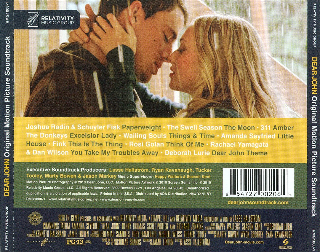 Dear John [Original Motion Picture Soundtrack] cover art