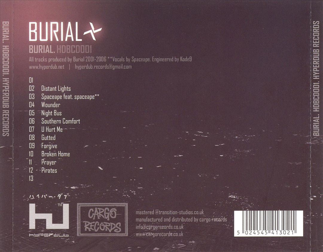 Burial cover art