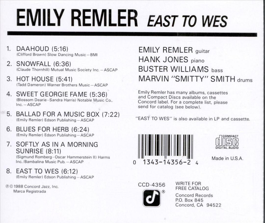 East to Wes cover art
