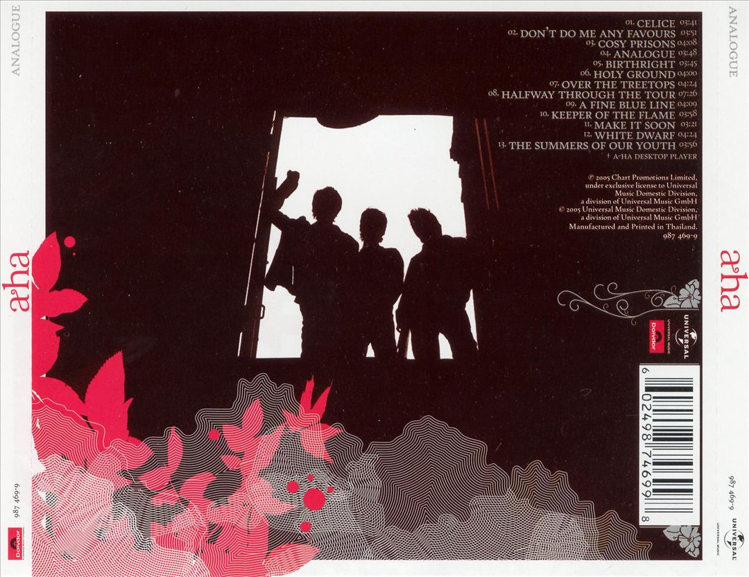 Analogue cover art