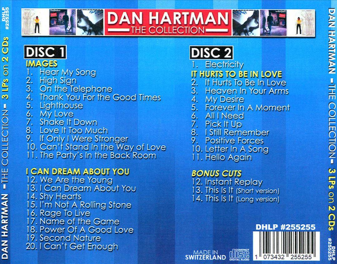 The Collection: Images/I Can Dream About You/It Hurts to Be in Love cover art