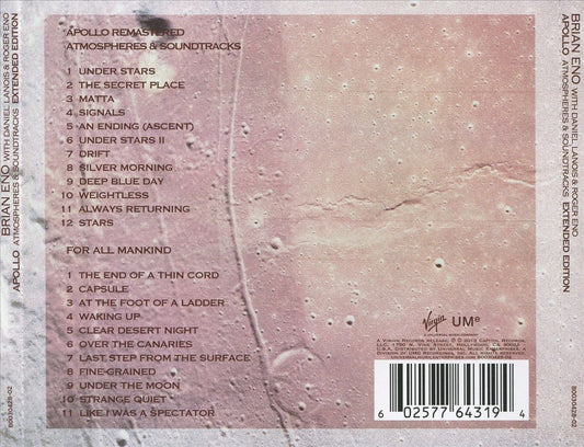 Apollo: Atmospheres & Soundtracks [Extended Edition] cover art