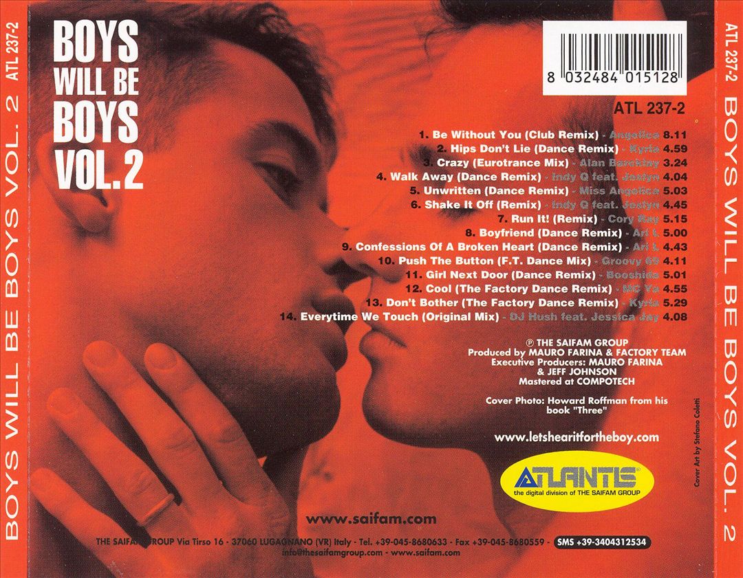 Boys Will Be Boys, Vol. 2 cover art