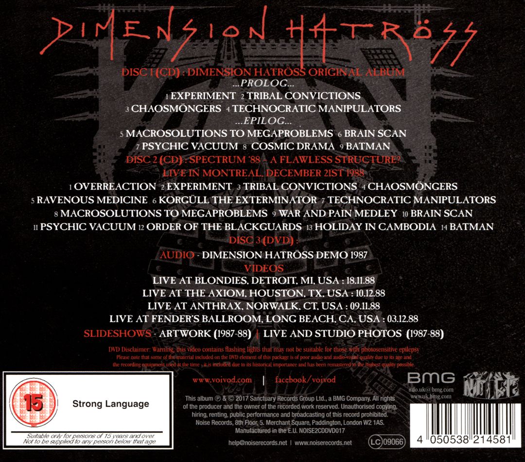 Dimension Hatröss cover art
