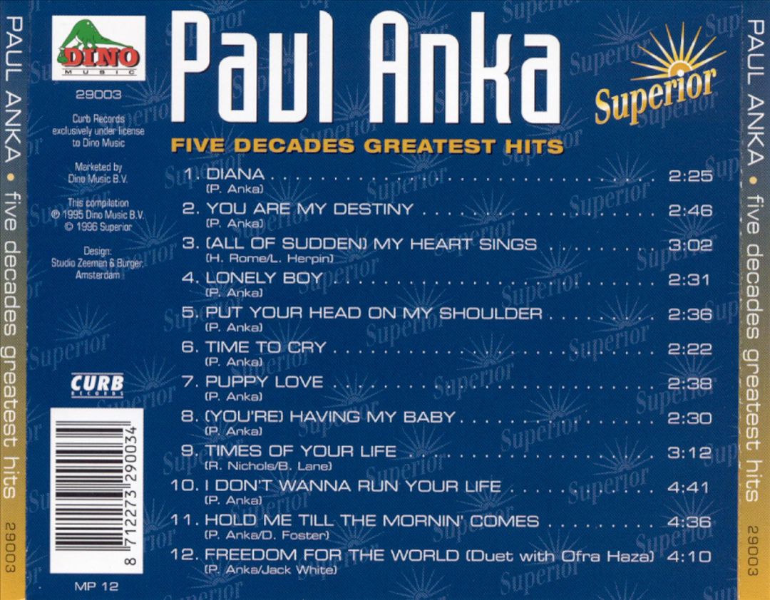 Five Decades Greatest Hits cover art