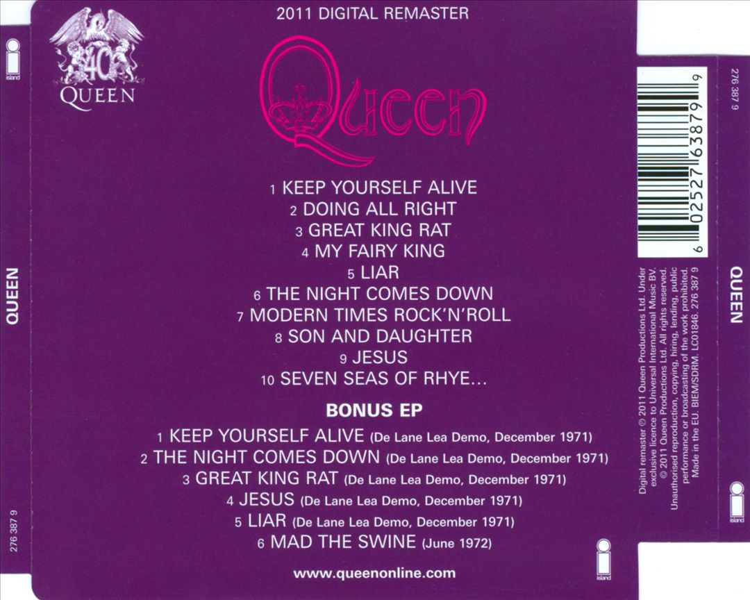 Queen cover art