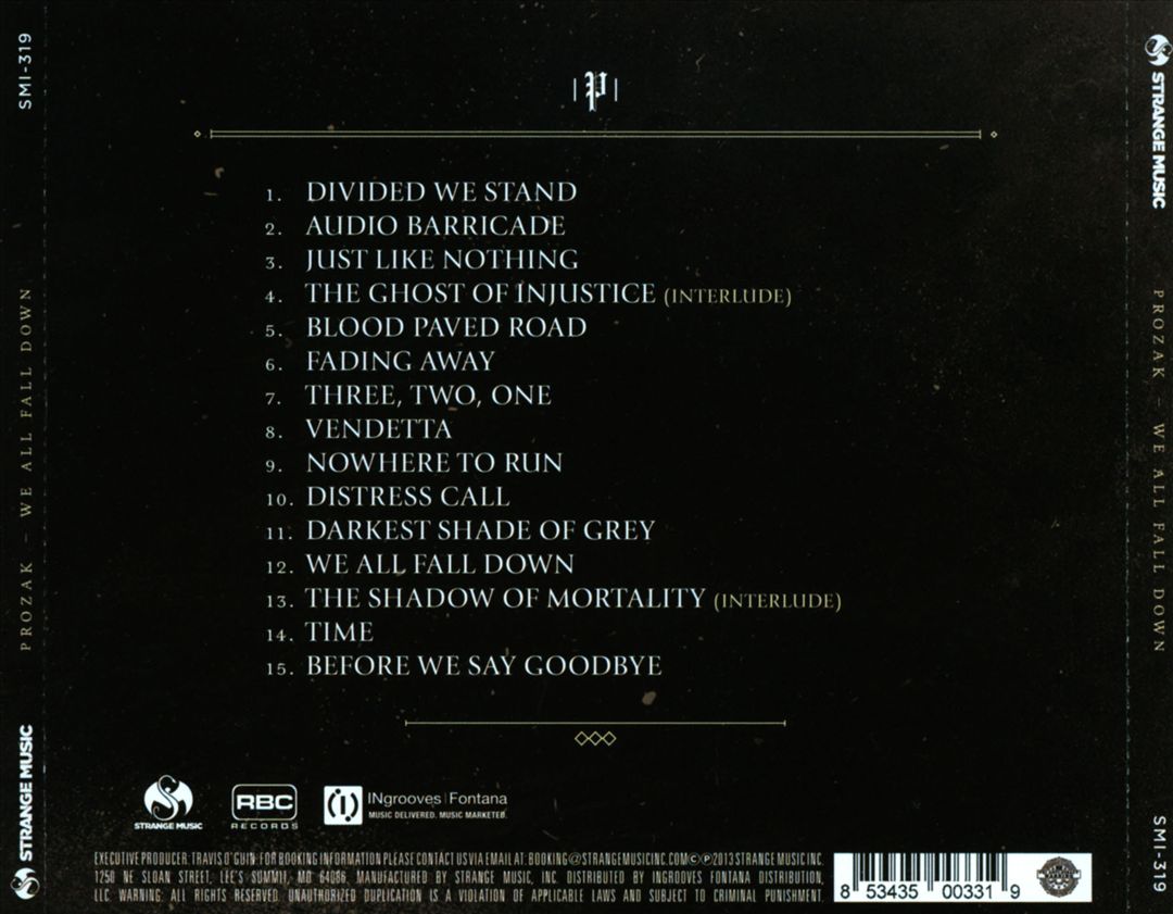 We All Fall Down cover art
