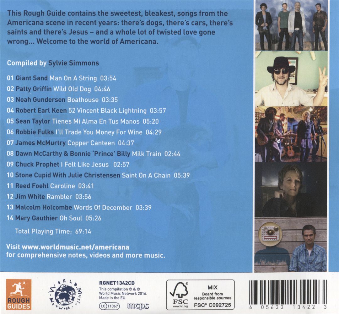 Rough Guide to Americana [Second Edition] cover art