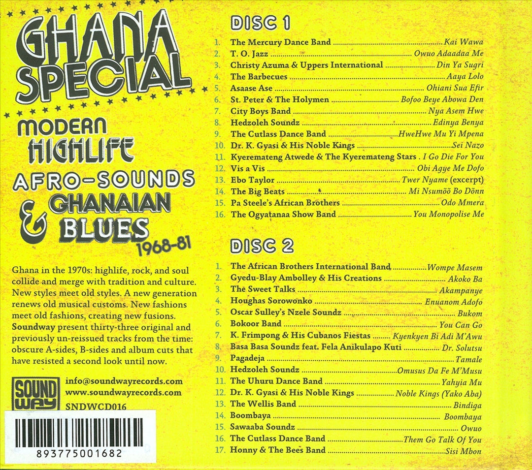 Ghana Special: Modern Highlife, Afro-Sounds & Ghanaian Blue 1968-81 cover art