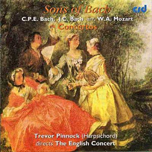 Sons of Bach: C.P.E. Bach, J.C. Bach arr. W.A. Mozart - Concertos cover art