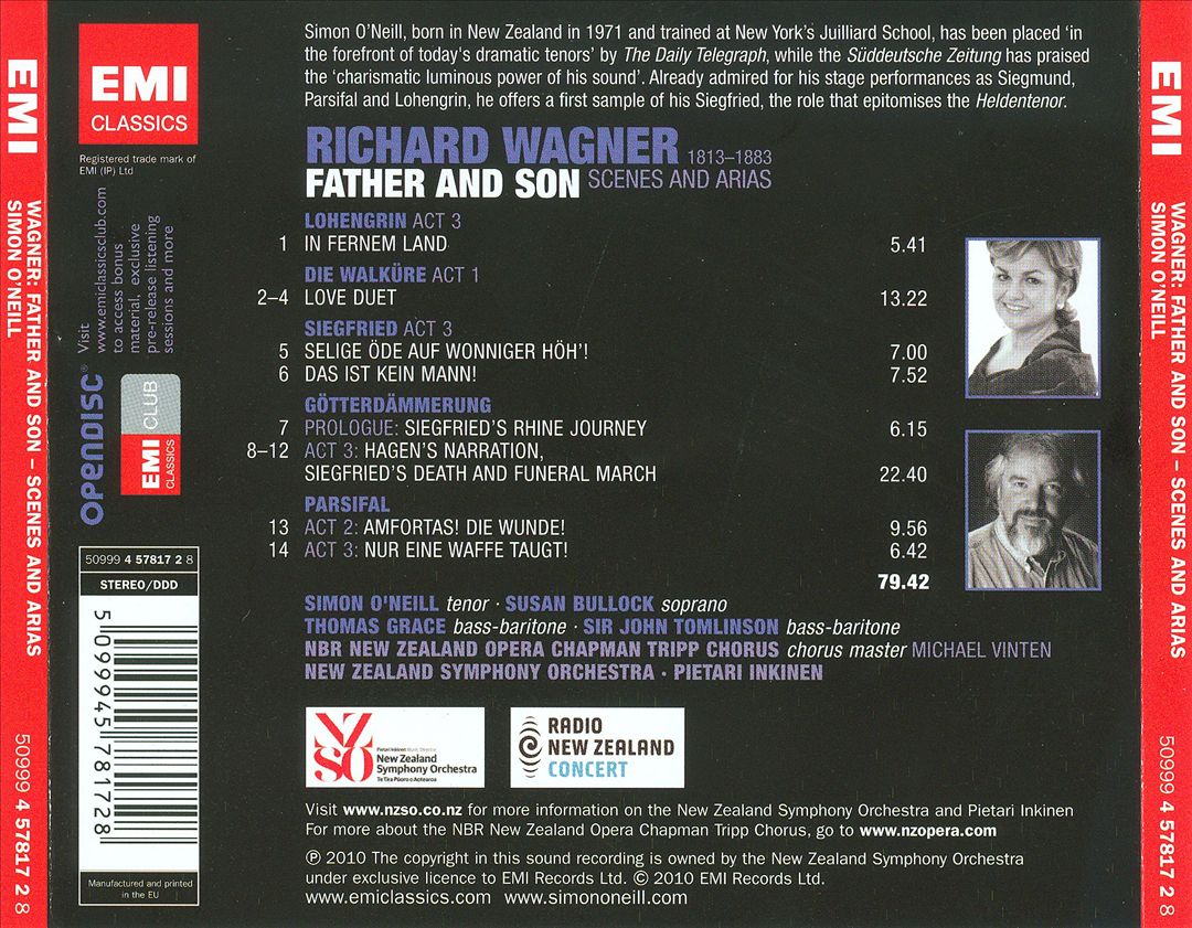 Wagner: Father and Son cover art
