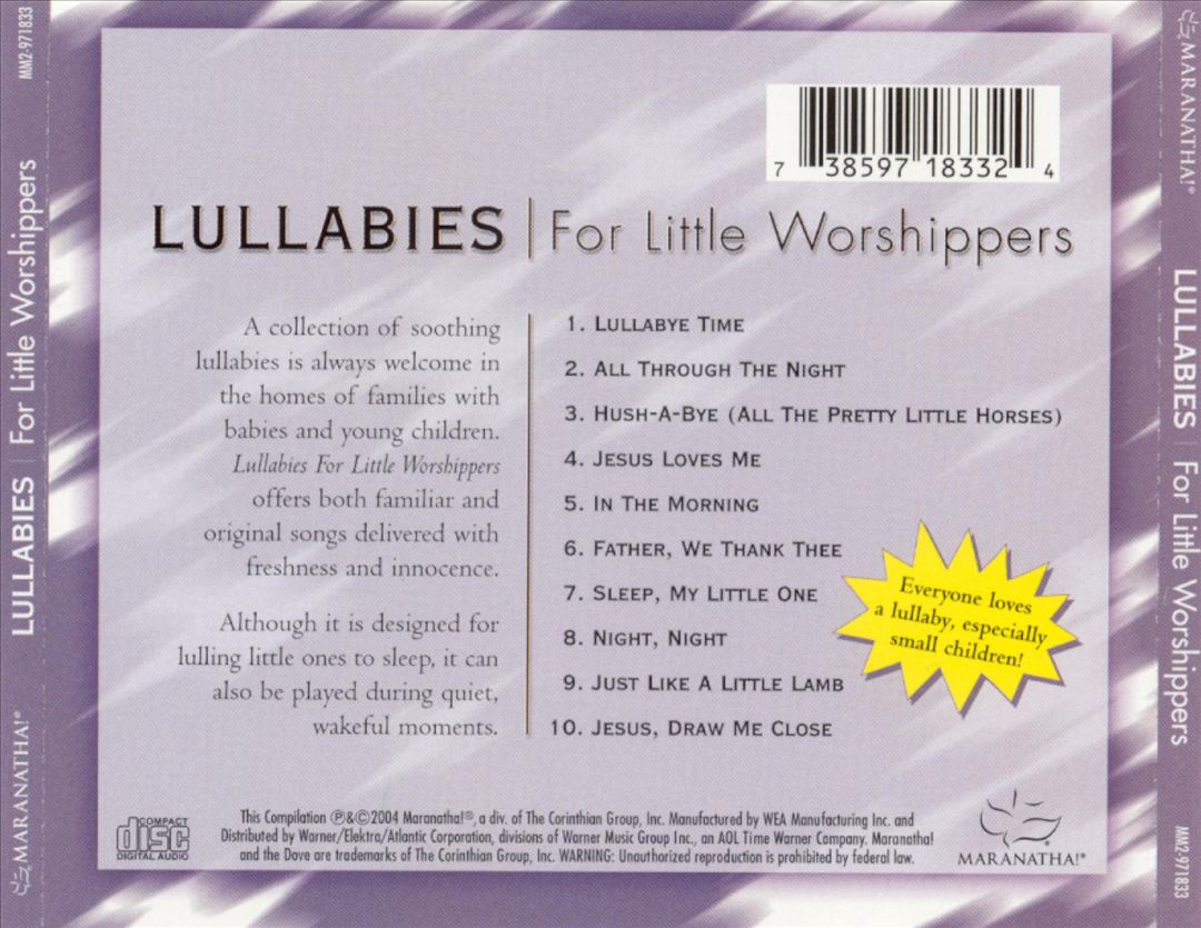 Lullabies for Little Worshippers cover art