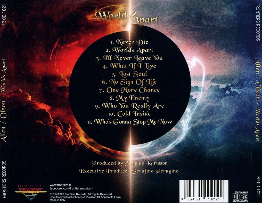 Worlds Apart cover art