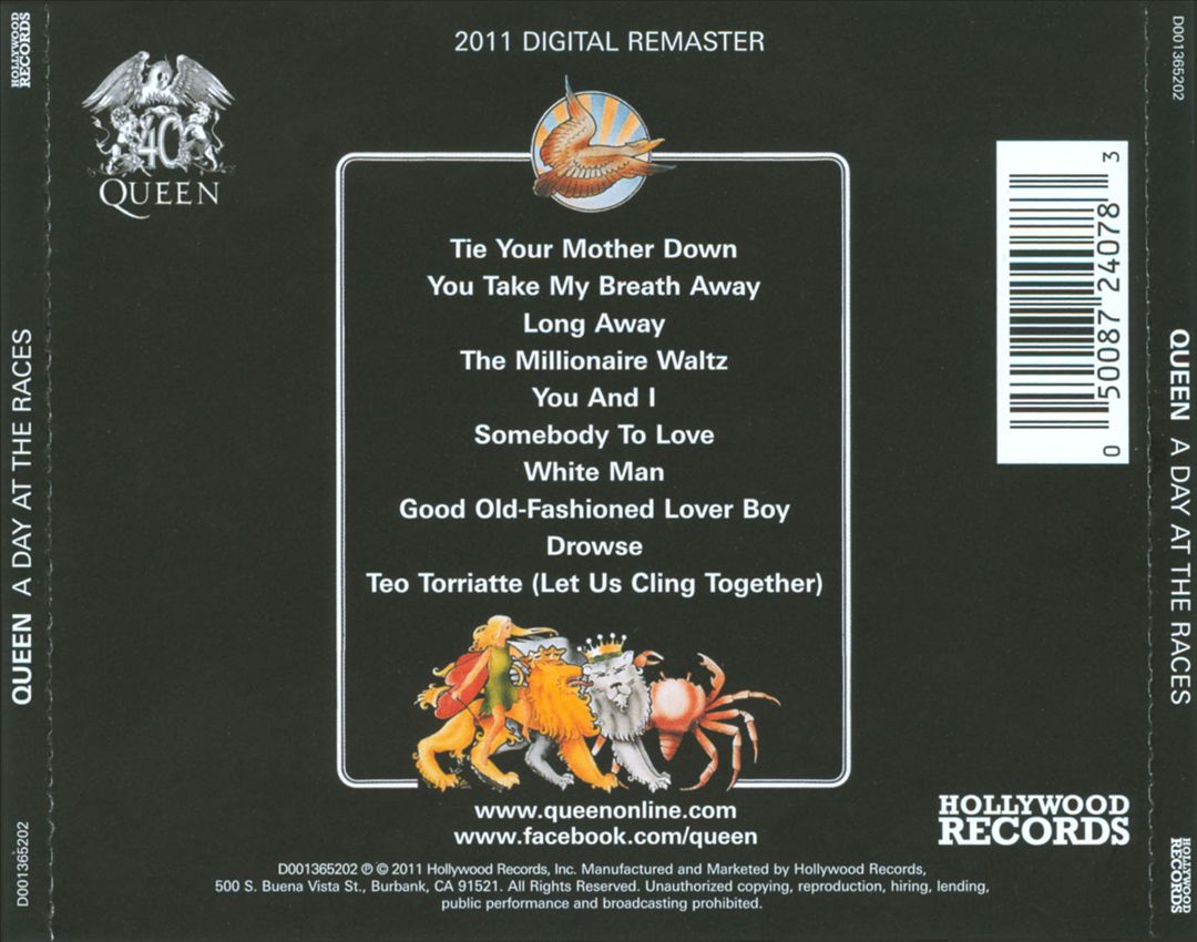 Day at the Races cover art