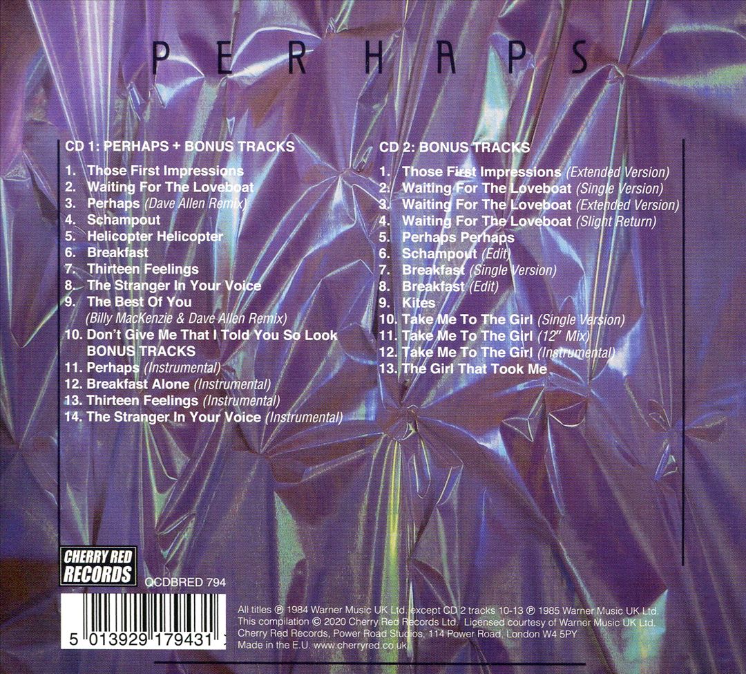 Perhaps [Expanded Edition] cover art