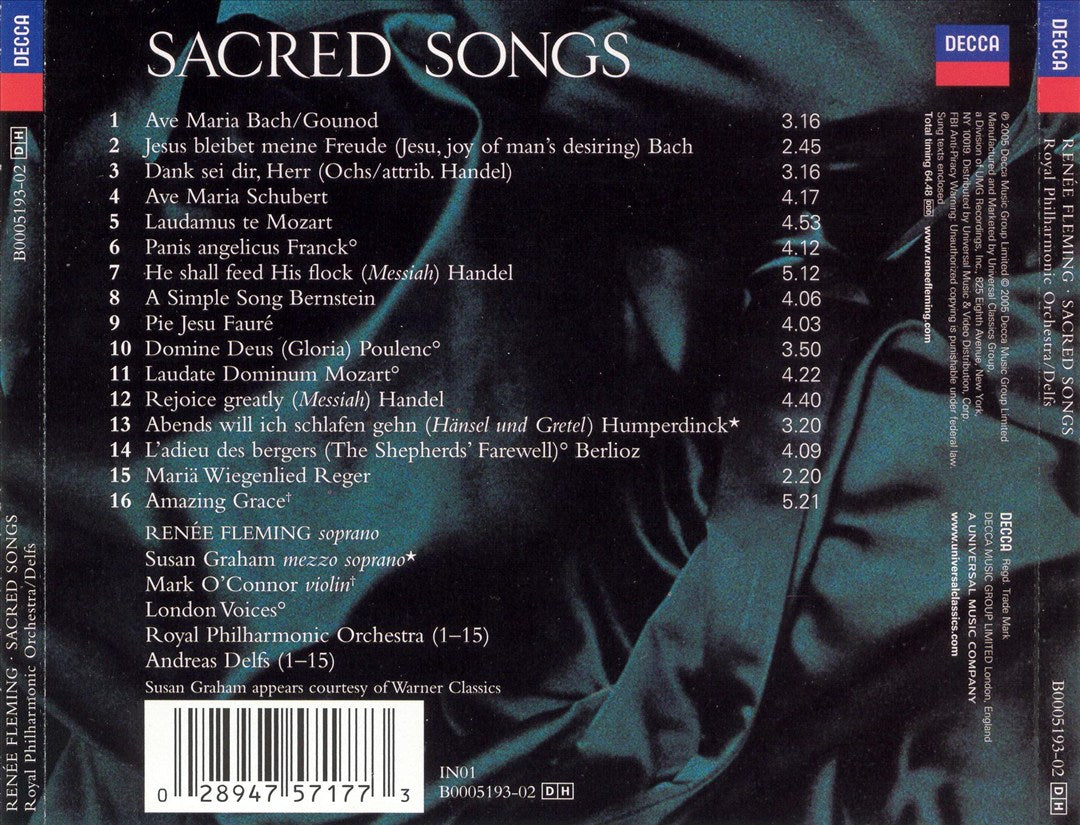 Sacred Songs [Bonus Track] cover art