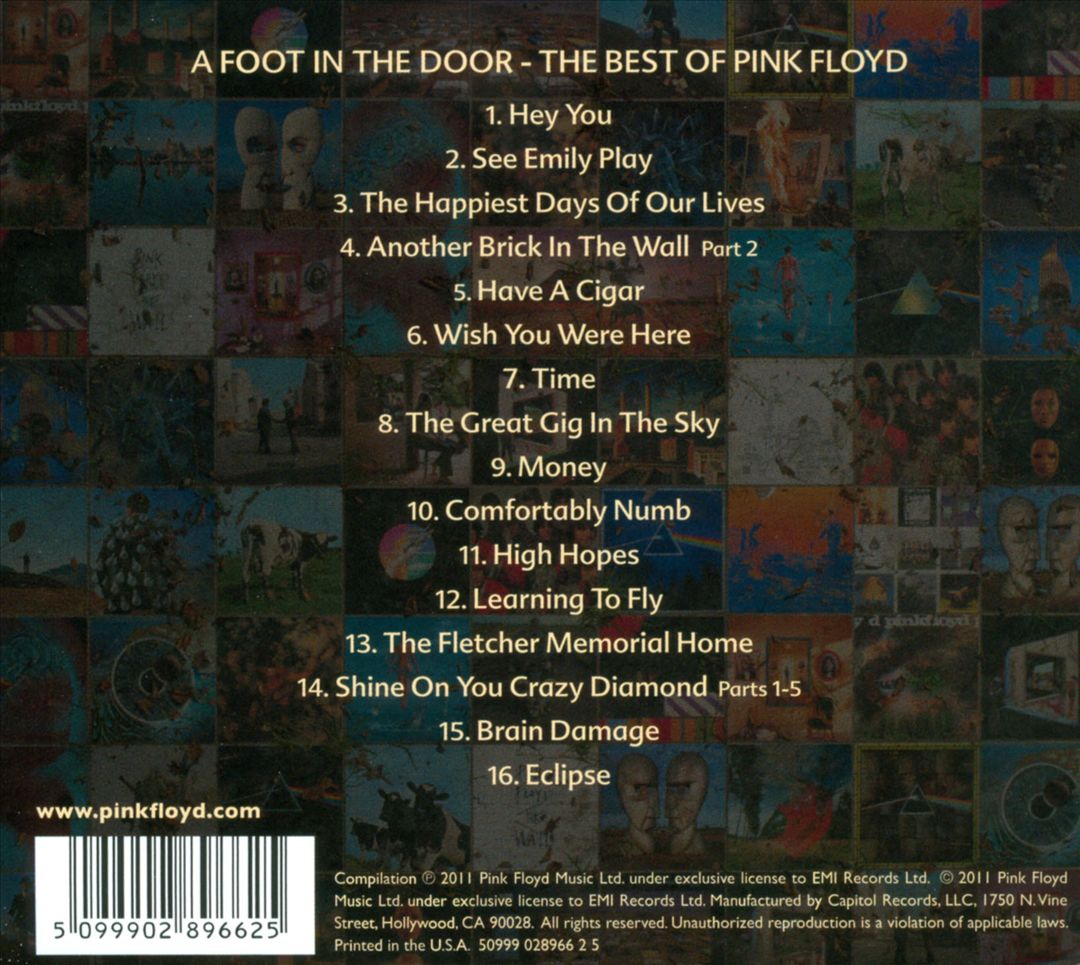 Foot in the Door: The Best of Pink Floyd cover art
