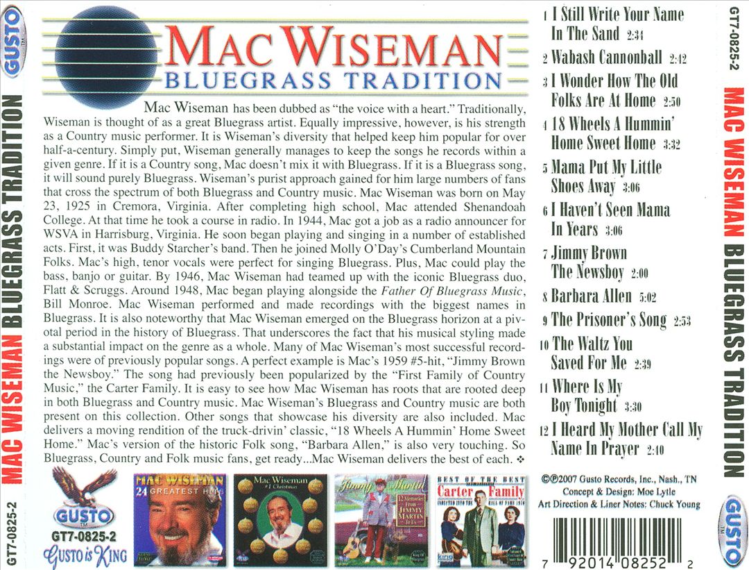 Bluegrass Tradition cover art
