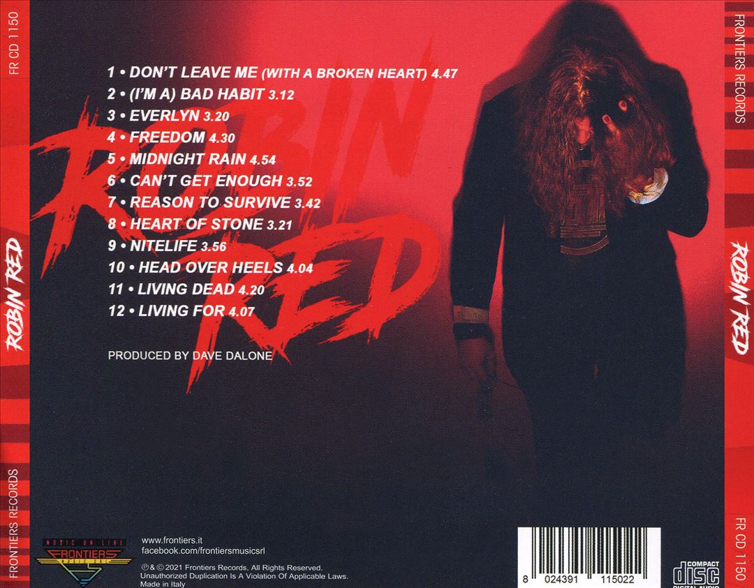 Robin Red cover art