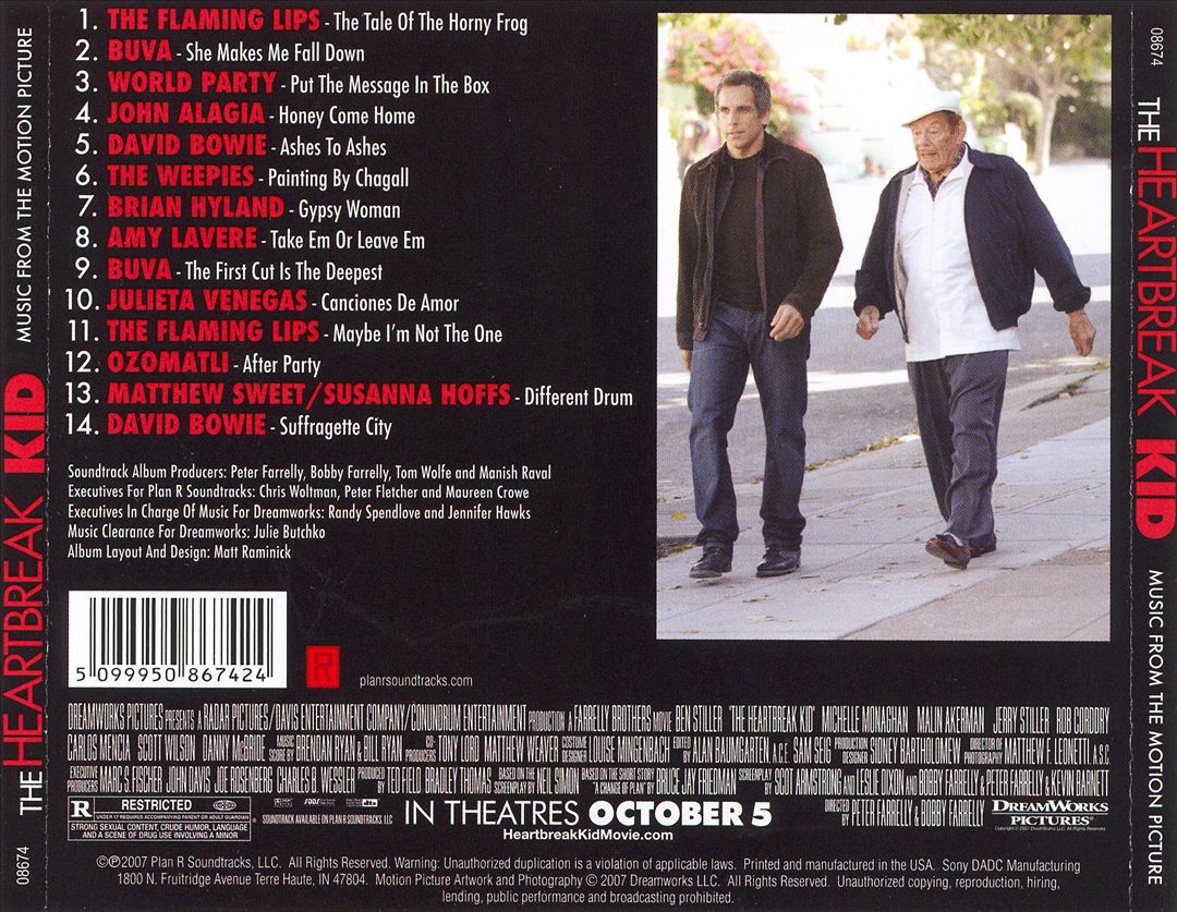 Music From The Motion Picture: The Heartbreak Kid cover art
