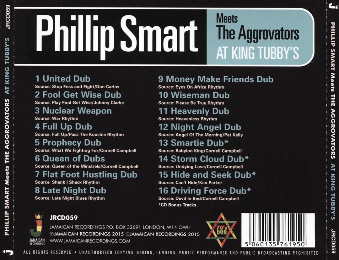 At King Tubby's cover art