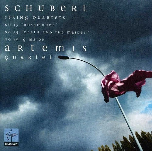 Schubert: String Quartets No. 13 "Rosamunde", No. 14 "Death and the Maiden", No. 15 G major cover art