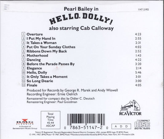 Hello, Dolly! cover art